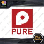 Compatible with Pure Turbo P Square Logo Cars Tuning JDM Vinyl Decals Stickers - Image 3