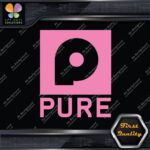 Compatible with Pure Turbo P Square Logo Cars Tuning JDM Vinyl Decals Stickers - Image 21