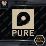 Compatible with Pure Turbo P Square Logo Cars Tuning JDM Vinyl Decals Stickers - Image 23