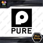 Compatible with Pure Turbo P Square Logo Cars Tuning JDM Vinyl Decals Stickers - Image 4