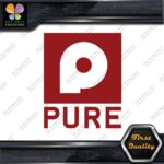 Compatible with Pure Turbo P Square Logo Cars Tuning JDM Vinyl Decals Stickers - Image 9