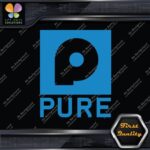 Compatible with Pure Turbo P Square Logo Cars Tuning JDM Vinyl Decals Stickers - Image 10