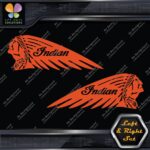 Compatible with Indian Motorcycles Scout Head Left Right Set Vinyl Decal Sticker - Image 26