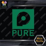 Compatible with Pure Turbo P Square Logo Cars Tuning JDM Vinyl Decals Stickers - Image 27