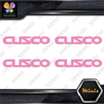 Compatible Cusco Cars Suspensions Name Only 4 MINI SIZE Decals Stickers Vinyl - Image 20