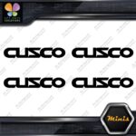 Compatible Cusco Cars Suspensions Name Only 4 MINI SIZE Decals Stickers Vinyl - Image 3