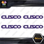 Compatible Cusco Cars Suspensions Name Only 4 MINI SIZE Decals Stickers Vinyl - Image 21