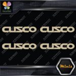 Compatible Cusco Cars Suspensions Name Only 4 MINI SIZE Decals Stickers Vinyl - Image 22