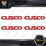Compatible Cusco Cars Suspensions Name Only 4 MINI SIZE Decals Stickers Vinyl - Image 8