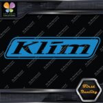 Compatible Klim Outlined Rectangle Motorcycles Clothing Vinyl Decals Stickers - Image 11