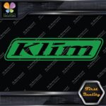 Compatible Klim Outlined Rectangle Motorcycles Clothing Vinyl Decals Stickers - Image 14