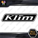 Compatible Klim Outlined Rectangle Motorcycles Clothing Vinyl Decals Stickers