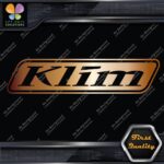 Compatible Klim Outlined Rectangle Motorcycles Clothing Vinyl Decals Stickers - Image 19