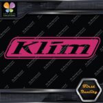 Compatible Klim Outlined Rectangle Motorcycles Clothing Vinyl Decals Stickers - Image 20