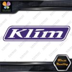 Compatible Klim Outlined Rectangle Motorcycles Clothing Vinyl Decals Stickers - Image 22