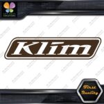 Compatible Klim Outlined Rectangle Motorcycles Clothing Vinyl Decals Stickers - Image 24