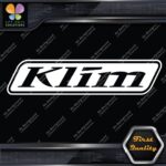 Compatible Klim Outlined Rectangle Motorcycles Clothing Vinyl Decals Stickers - Image 4