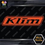 Compatible Klim Outlined Rectangle Motorcycles Clothing Vinyl Decals Stickers - Image 9