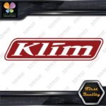 Compatible Klim Outlined Rectangle Motorcycles Clothing Vinyl Decals Stickers - Image 10