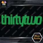 Compatible Thirtytwo Snowboard Name Only 32 Sports Logo Decals Stickers Vinyl - Image 14