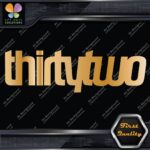 Compatible Thirtytwo Snowboard Name Only 32 Sports Logo Decals Stickers Vinyl - Image 17