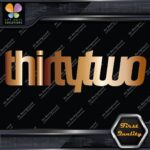 Compatible Thirtytwo Snowboard Name Only 32 Sports Logo Decals Stickers Vinyl - Image 19