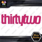 Compatible Thirtytwo Snowboard Name Only 32 Sports Logo Decals Stickers Vinyl - Image 20