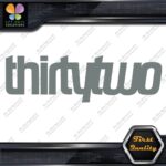 Compatible Thirtytwo Snowboard Name Only 32 Sports Logo Decals Stickers Vinyl - Image 4