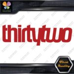 Compatible Thirtytwo Snowboard Name Only 32 Sports Logo Decals Stickers Vinyl - Image 8