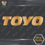 Compatible Toyo Tires Short Emblem Logo JDM Tuning Racing Vinyl Decals Stickers - Image 17