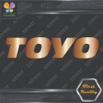 Compatible Toyo Tires Short Emblem Logo JDM Tuning Racing Vinyl Decals Stickers - Image 19