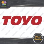 Compatible Toyo Tires Short Emblem Logo JDM Tuning Racing Vinyl Decals Stickers - Image 4