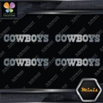 Compatible Dallas Cowboys Name Footbal Pack of 4 MINI SIZE Decals Stickers Vinyl - Image 18
