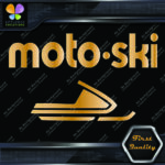 Compatible with Moto-Ski Bottom Buggy Vintage Snowmobile Vinyl Decals Stickers - Image 14