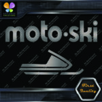 Compatible with Moto-Ski Bottom Buggy Vintage Snowmobile Vinyl Decals Stickers - Image 15