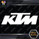 Compatible KTM Motocross Motocycles Racing Full Block Logo Decals Stickers Vinyl - Image 4