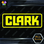 Compatible with Clark Lift Outlined Construction Machinery Vinyl Decals Stickers - Image 12