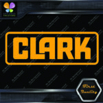 Compatible with Clark Lift Outlined Construction Machinery Vinyl Decals Stickers - Image 13
