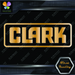 Compatible with Clark Lift Outlined Construction Machinery Vinyl Decals Stickers - Image 17