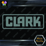 Compatible with Clark Lift Outlined Construction Machinery Vinyl Decals Stickers - Image 5