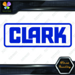 Compatible with Clark Lift Outlined Construction Machinery Vinyl Decals Stickers - Image 8