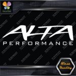 Compatible Alta Performance Cars Tuning Racing JDM Vinyl Decals Stickers