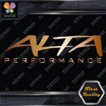 Compatible Alta Performance Cars Tuning Racing JDM Vinyl Decals Stickers - Image 19