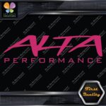 Compatible Alta Performance Cars Tuning Racing JDM Vinyl Decals Stickers - Image 20