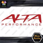 Compatible Alta Performance Cars Tuning Racing JDM Vinyl Decals Stickers - Image 8