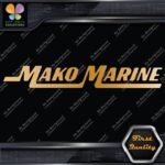 Compatible Mako Marine Fishing Boats Name Outboard Decals Stickers Vinyl - Image 17