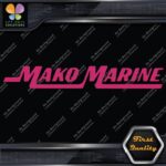 Compatible Mako Marine Fishing Boats Name Outboard Decals Stickers Vinyl - Image 20