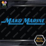 Compatible Mako Marine Fishing Boats Name Outboard Decals Stickers Vinyl - Image 3