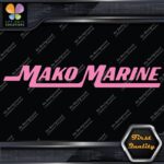 Compatible Mako Marine Fishing Boats Name Outboard Decals Stickers Vinyl - Image 21