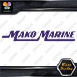 Compatible Mako Marine Fishing Boats Name Outboard Decals Stickers Vinyl - Image 22